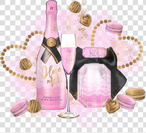 Valentine Pink Champ   Champagne Pink Png  Transparent Png
