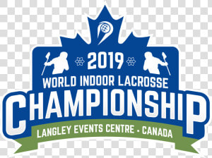 World Indoor Lacrosse Championship 2019 Logo   Graphic Design  HD Png Download