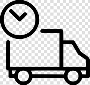 Fast Delivery Van Shipping Transport   Free Shipping Icon Png  Transparent Png