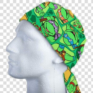 Tmnt Teenage Mutant Ninja Turtles Scrub Cap   Cap  HD Png Download