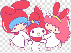  ftestickers  kiki  lala  mymelody  kawaii  pink  bunnyears   Cartoon  HD Png Download