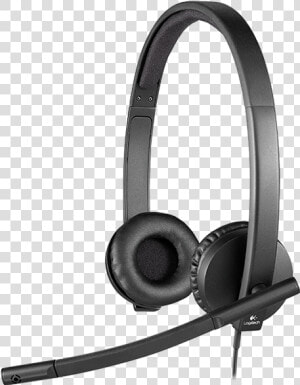 Logitech H570e Headset   Ear Headset Logitech Headset H570e Stereo  HD Png Download