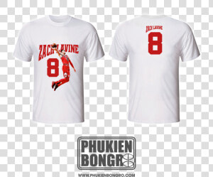 Ao Thun Bong Ro Zach Lavine   Active Shirt  HD Png Download