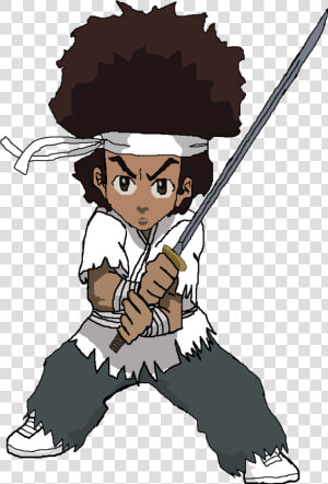 Transparent Huey Freeman Png   Huey Boondocks Png  Png Download