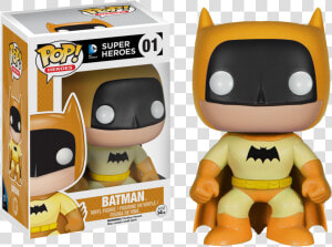 Funko Pop Dc Comics 75th Anniversary Yellow Rainbow   Yellow Batman Funko Pop  HD Png Download