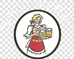 German Clipart Bavarian Pretzel   Logo Schnitzel Haus  HD Png Download