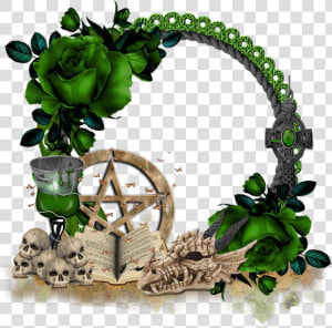 Garden Roses   Transparent Cadre Halloween Png  Png Download