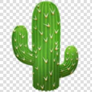 kaktus  cactus  green  cute  emoji  iphone  applemoji   Transparent Background Cactus Emoji  HD Png Download