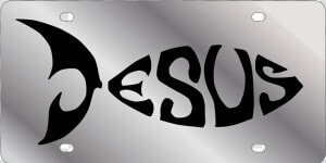 Lifestyle   Ss Plate   Jesus fish   Graphic Design  HD Png Download