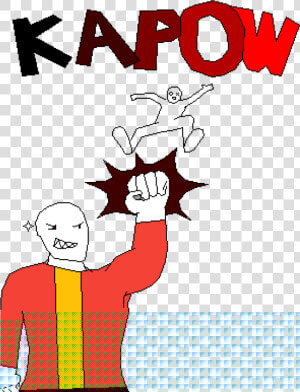 Kapow   Cartoon   Cartoon  HD Png Download