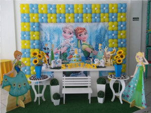 Decoração Da Frozen Fever  HD Png Download
