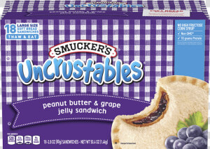 Smuckers Uncrustables Costco  HD Png Download