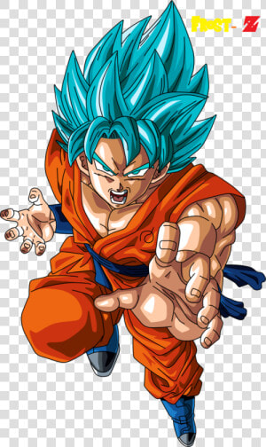 Transparent Goku Ssj Dios Azul Png   Goku Super Saiyan God Blue Png  Png Download