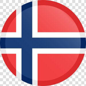 Circle Norway Flag Icon  HD Png Download