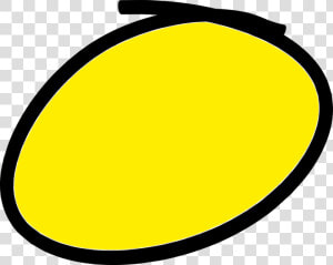 Area yellow circle   Circle  HD Png Download