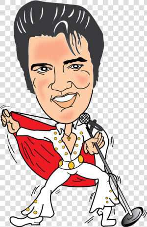 Clip Art Caricature Clipart   Elvis Clipart  HD Png Download