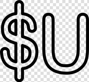 Uruguay Peso Currency Symbol Comments   Uruguay Currency Symbol  HD Png Download