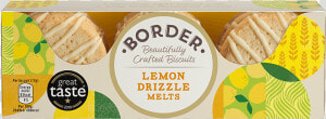 Borders Lemon Drizzle Biscuits  HD Png Download