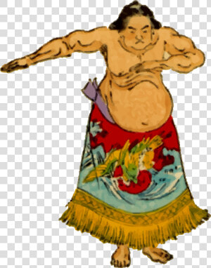Sumo Wrestler 4 Clip Arts   Japanese Sumo Transparent  HD Png Download