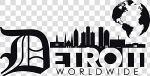 Detroit Worldwide Origins Episode Featuring Marquis   Old English D Black  HD Png Download