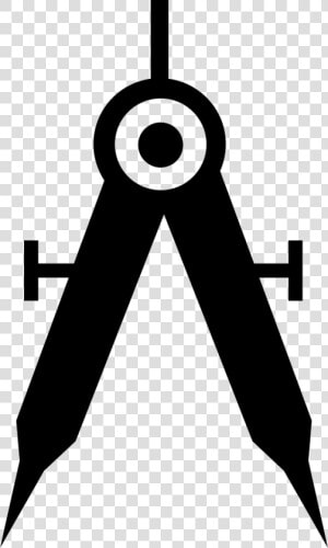 Drawing Compass   Computer Aided Design Icon  HD Png Download