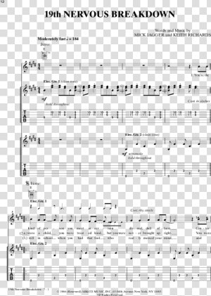 Product Thumbnail   Sheet Music  HD Png Download