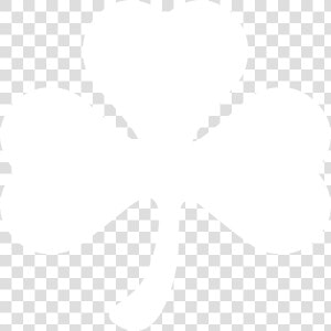 Shamrock Silhouette By Paperlightbox Shamrock Silhouette   White Shamrock Png  Transparent Png