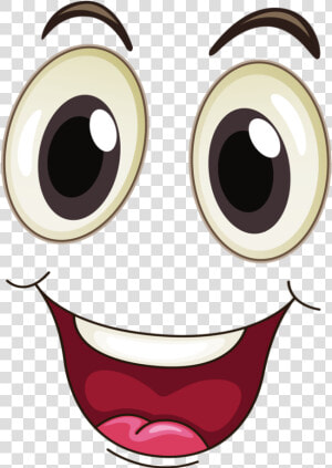 Mouth Happy Eye Cartoon Face Free Download Png Hd Clipart   Cartoon Eyes And Mouth Png  Transparent Png