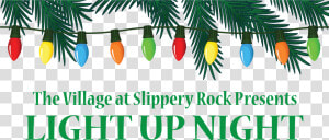 Slippery Rock Light Up Night  HD Png Download