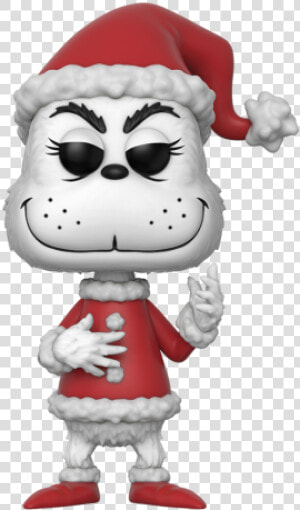 Flocked Grinch Funko Pop  HD Png Download