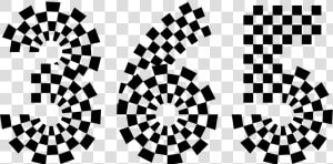 Transparent Checkered Png   Number 3 Checker Pattern  Png Download
