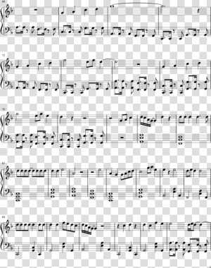 Begin Sheet Music Composed By Bts Jungkook 3 Of 4 Pages   Partitura Everlong Foo Fighters  HD Png Download