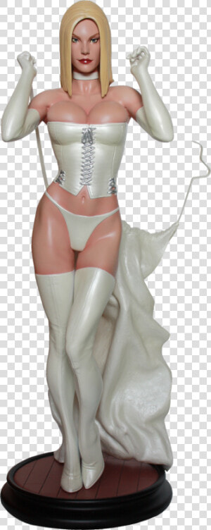 White Queen Emma Frost Statue By Sideshow Collectibles   Figurine  HD Png Download