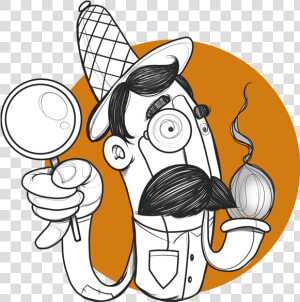 Benedict Customersearch As Sherlock Holmes Wtf Character   Cartoon  HD Png Download