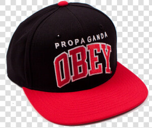 Obey Black Letter Cap Snapback Hat Png Image   Cap Png Background  Transparent Png