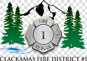 Clackamas Fire District   Clackamas County Fd 1  HD Png Download