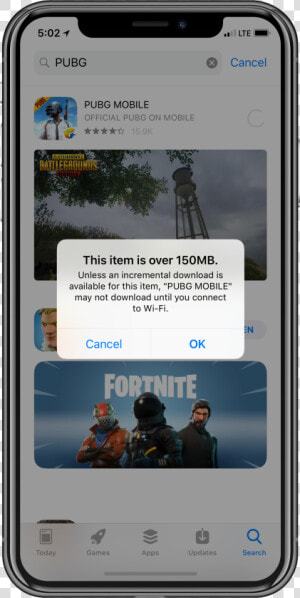 Phone X Pubg Downloading  HD Png Download