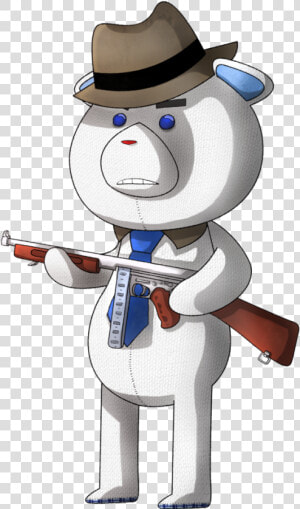 My Teddy Bear Is A Mafioso   Bear Mafia  HD Png Download