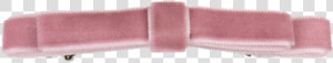 Velvet Double Bow Hair Clip In Rose By Bon Dep   Strap  HD Png Download