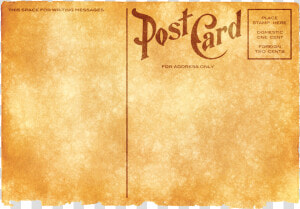 Vintage Postcard Png   Post Card Png  Transparent Png