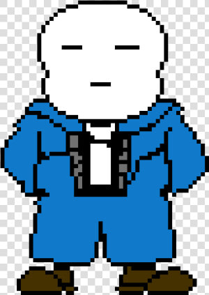Sanstale Frisk Sprite   Blue Eye Sans Undertale  HD Png Download