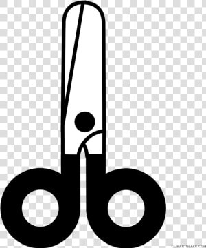 School Scissor Tools Free Black White Clipart Images  HD Png Download