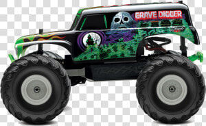 Radio controlled Car Pickup Truck Grave Digger Monster   Grave Digger Truck Clip Art  HD Png Download