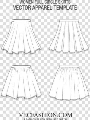 Women Full Circle Skirts   Mens Puffer Vest Template  HD Png Download