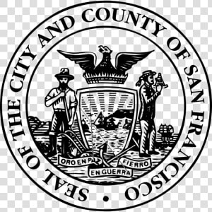 Logo City County Sf   San Francisco City Seal  HD Png Download