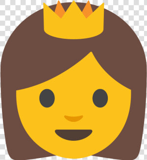 Emoji With Sunglasses Thumbs Up Svg File   Princess Emoji Google  HD Png Download