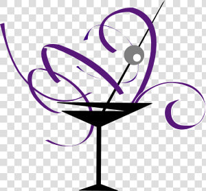 Martini Glass Cocktail Glass Clip Art Vector Free Clipart   Clip Art Cocktail Glasses  HD Png Download
