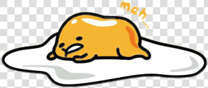  gudetema  gudetama  egg  japan  kawaii  meh  cute   Gudetama  HD Png Download