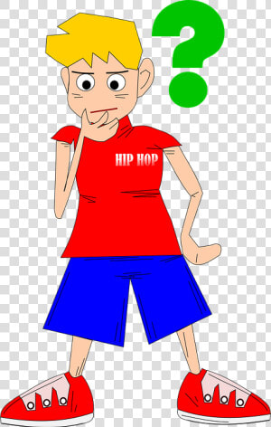 Kid  Boy  Child  Question  Mark  Thinking  What To   Find The Missing Number In The Circle  HD Png Download