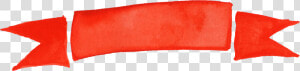 Banner Png Red   Orange Watercolor Banner Png  Transparent Png